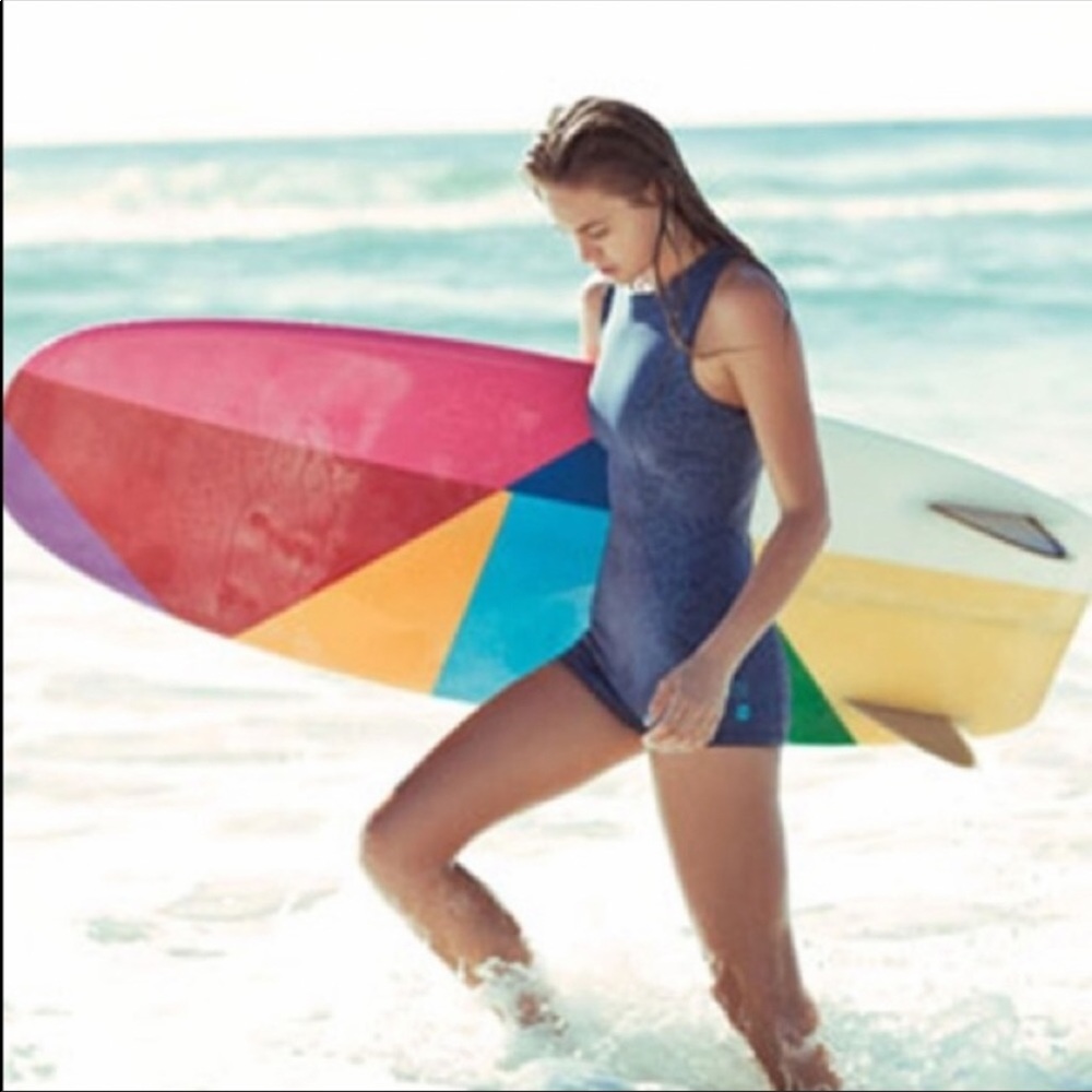 Roxy & Cynthia Rowley Neoprene Shorty Wetsuit 6 From Closet of Sophia Bush🤩